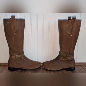 Chestnut Leather " Tetra" Waterproof Boots by Merrell Women's Sz 8